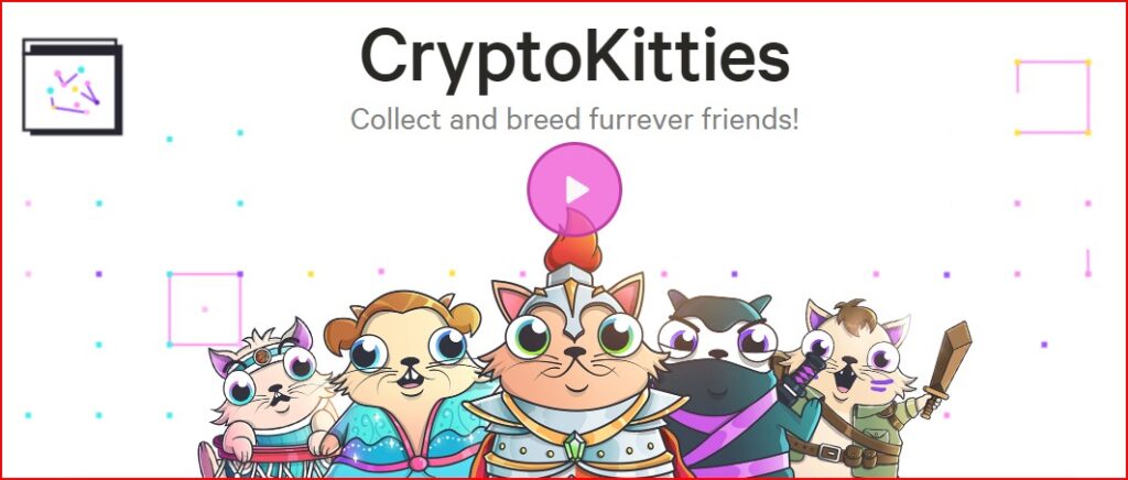 CryptoKitties jogo NFT para os amantes de gatos